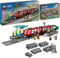 Tranvía LEGO City con parada (60423): extensión de carriles (60205) - parte de las novedades 2024, tren con estación y rieles