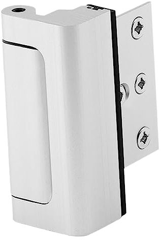 SHINEOFI Cerradura de Seguridad para Puerta Cerradura de Refuerzo Instalación Metálica para Hogar 1 Pieza