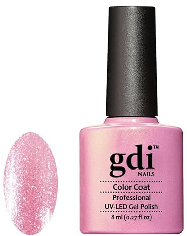 GDI Nails - Shimmer Glitter 'R' Range - UV LED Soak Off Gel Nail Polish Varnish - 8ml - ***REQUIRE UV/LED LAMP TO CURE DRY GEL POLISH*** (R10)