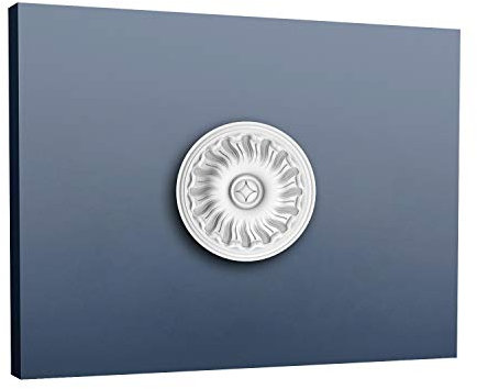 Petite rosace R11 - L19 x H3,6 x L19cm - ORAC DECOR