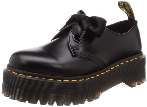 Dr. Martens Womens HollyOxford, Black Buttero, 11