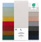 Blumtal® Spannbettlaken 180x200cm aus Microfaser - Oekotex zertifiziertes Bettlaken 180x200 - Leintuch 180x200 / Spannbettuch 180x200cm - Spannleintuch 180x200 - Laken 180x200 - Moonlight Grey-Grau