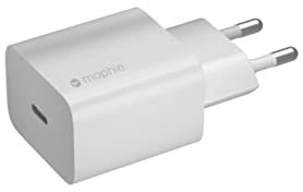 Mophie 409907457 Adaptateur Secteur, USB-C, 20 Watt, Blanc