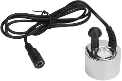 Hyuduo Generador de Niebla Ultrasónica, Máquina de Niebla de un Cabezal de Cobre, Efecto de Nebulización Suave, Alta Salida de Niebla, DC24V 650mA para Paisaje de Estanque