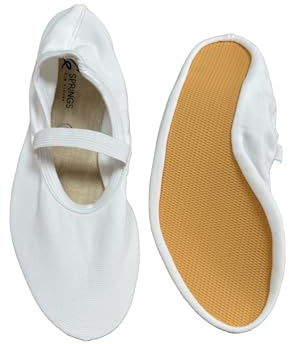 Trampoline Shoes (Size 5) White