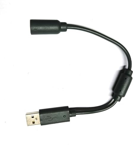 Breakaway Wired Game Controller Stable USB Breakaway PC Cable Cord Adapter Converter Compatible With Logitech G920 G923 G27 G29 Driving Force,Ferrari 458 Spider Racing Wheel Cord,Guitar Hero,Xbox 360
