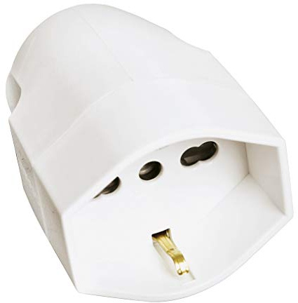 Poly Pool PP0418 Presa Pluristandard Standard Italiano 10 / 16 A e Tedesco 16 A (con terra laterale)