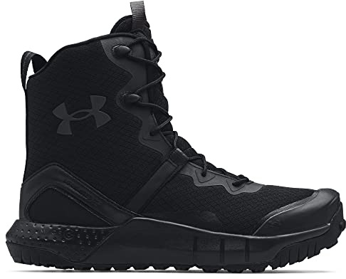 Under Armour mens Micro G Valsetz Zip Military and Tactical Boot, Black (001 Black, 11.5 US