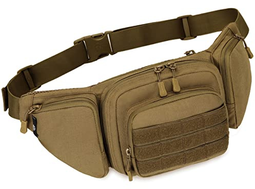 Tour de Taille Tactique Lot Portable Fanny Lot extérieur Militaire Armée Sac Banane Sac Banane pour Cyclisme Camping Randonnée Chasse Pêche
