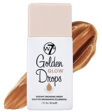 W7 Golden Glow Drops - Flüssige bronzing drops für makellose Haut und ein strahlendes Finish - Flüssiger Bronzer