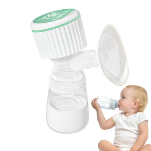 Pompa per latte elettrica - Pompa per latte materno, bottiglie per pompa per allattamento | Pompa per latte ricaricabile, pompa per allattamento ad aspirazione forte, pompa per latte doppia elettrica