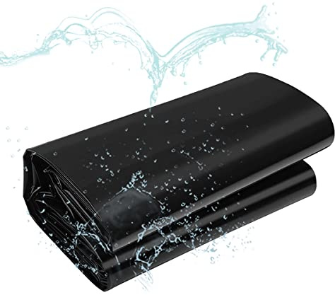 Waterproof Pond Liner 0.2mm PEHD Garden Basin Membrane for Fish Ponds Landscaping Streams & Fountains Available in 2x2m 2x8m 3x6m 3x8m Sizes