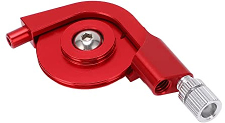 ZAICOLER Foldable Bicycle V Brake Voltage Adapter, Aluminum Alloy Voltage Adapter, Anodized Surface with Compact Design, Ideal for Road Bikes (Red)