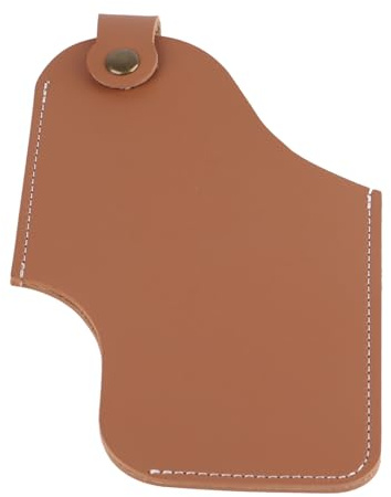 Yctze Retro PU-Lädertelefon Professionell Stilfull Skyddande Mobiltelefon Bälte Fodral Fodral för Bel PU Lädertelefon Mobiltelefon Bälte Telefonfodral Mobiltelefonfodral (Brun 2)