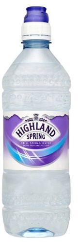 Highland Spring Still Spring Water Sports Bottle 15x750ml