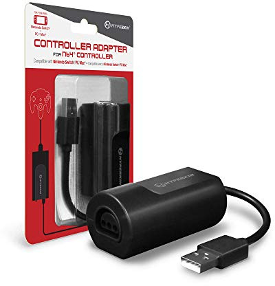 Hyperkin N64コントローラをNintendo Switch®/ PC/Mac®へ接続するアダプター Controller Adapter for N64® Controller