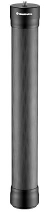 Manfrotto Extension para Gimbal de Fibra de Carbono, para Estabilizador Profesional Portátil de 3 Ejes para Cámara Sin Espejo DSLR y Réflex, Smartphone, Fotógrafos, Vloggers y Bloggers