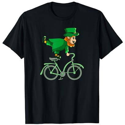Leprechaun on a Bike | St Patrick's Day Cycling T-Shirt