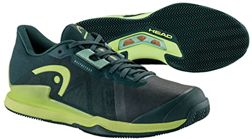 HEAD Sprint Pro 3.5 Clay Men Tennisschuh, waldgrün/hellgrün