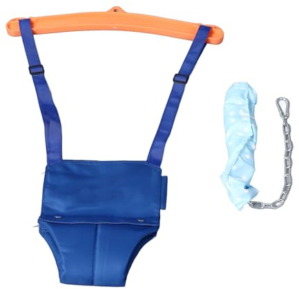 Baby Door Jumper Adjustable Straps Portable Infant Door Bouncer for Toddlers Indoor Play Safe Comfortable Bright Colors 6 24 Months 16kg Load Capacity