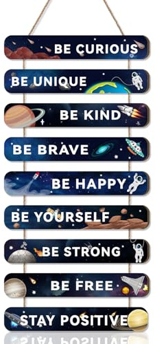 Celestdeco Space Planet Boys Room Astronomy Motivational Quotes Decor