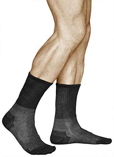 VITSOCKS 12% Silvertråd Comfort Strumpor Herr, Antibakteriell för Känsliga Fötter