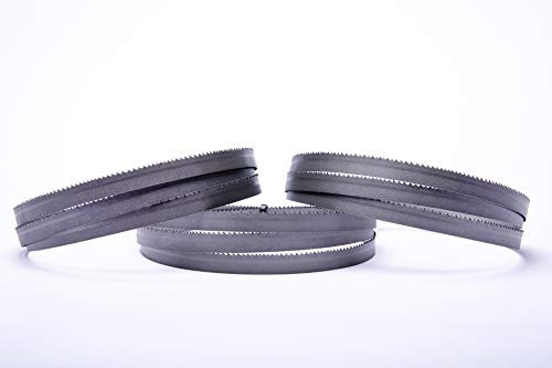 Juego de 3 hojas de sierra de cinta Encut de alto rendimiento, 1440 x 13 x 0,65 mm, 10-14 ZpZ Bimetall M42