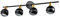 LQWELL® LED Deckenleuchte Strahler, Deckenstrahler Schwarz Deckenspots E27 Deckenlampe Drehbare Wandlampe Küchenleuchte 2 3 4 Flammig für Schlafzimmer Wohnzimmer Esszimmer Bar Geschäft Studio