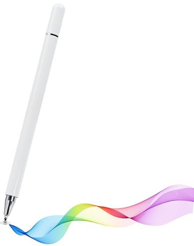 UKAMA Penna universale per tablet e smartphone Penna touch compatibile con tablet Android e iOS per scrittura, disegno e appunti precisi Resistente ai