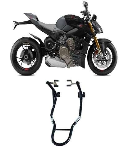 Cavalletto alzamoto alza moto anteriore compatibile con Ducati streetfighter 848 1098 V4 V2 per alzare sollevare avantreno la ruota gomma davanti