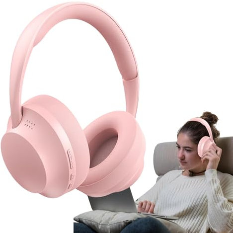 Opdestn Casque de Travail, Écouteurs Professionnels, Casque Circum-Aural Léger avec Lecteur de Carte pour Adolescents & Adultes
