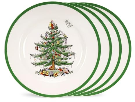 Spode Salad Plates, Ceramic, Multi-Colour, Set of 4