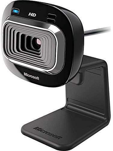 Microsoft LifeCam HD-3000 720p Webcam with Digital Microphone and TrueColor Technology (T3H-00011)