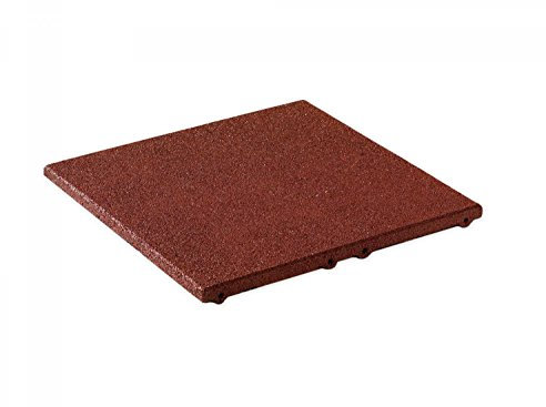 Plaque de protection anti-chute de 30 mm - Couleur rouge-marron - Qualité supérieure - Plaque de protection anti-chute de 30 mm - Fabriqué en Allemagne - Certifié TÜV - Idéal pour les jardins