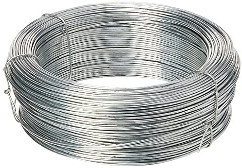 Bulk Hardware BH00322 Fil de Fer de jardin galvanisé 0,7 mm x 160 m