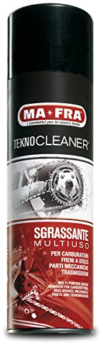 MAFRA, Teknocleaner, Sgrassante Multiuso Moto, Dissolve Repidamente i Residui di Grasso, Ideale in Fase Prelavaggio Motore, Pulizia Carbutori, Freni a Disco e Parti Meccaniche, Formato da 500ml
