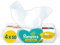Pampers Perfume-Free Sensitive New Baby Wipes - 4 x Packs of 50 (200 Wipes)