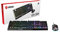 MSI VIGOR GK30 COMBO US LAYOUT GK30 Gaming Tastatur QWERTY und GM11 Gaming Maus (kabelgebunden, Plunger Switch, schwarz, RGB)