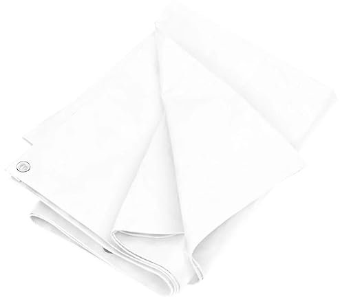 vidaXL Presenning 180 g/m² 6x8 m vit HDPE, markduk, campingduk, täckning, markdukar, campingdukar, täckduk, täckdukar