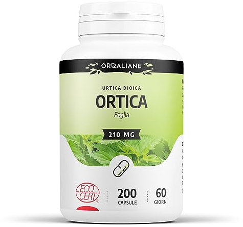 Ortica (foglia) Biologica - 210mg - 200 capsule