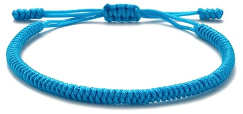 LUCKY BUDDHIST - Tibetisches Glücksarmband + Buddhistisches Geschenk! – Für Männer, Frauen, Teen – Geflochtene Freundschaftsarmbänder, Handgefertigt – Einstellbares Armband für das Handgelenk