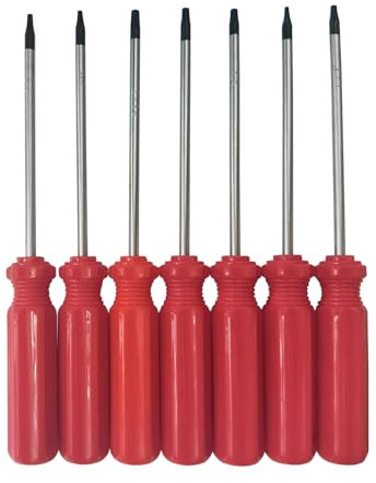 Conjunto de destornillador torx pequeño de 7 en 1 con taladro de Seguridad torx T4 t5 t6 T7 t8 T9 T10 para apple, macbook, Mac mini, Xbox one, Xbox 360, ps3, ps4, ps5, Kit completo de reparación Star