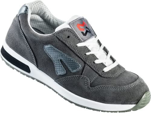 WÜRTH MODYF Sicherheitsschuhe S1P SRC Jogger in grau - Arbeitsschuhe für Herren und Damen - mit Metallelementen & atmungsaktiv - in 44