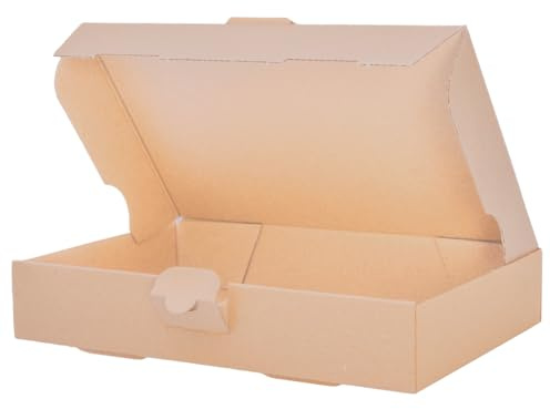verpacking 300 cartons extra-plats 240 x 160 x 45 mm brun MB-3 [taille et couleur au choix] boîtes d'expédition boîte pliante carton pliant Lettre Max envoi postal conforme DHL simple cannelure