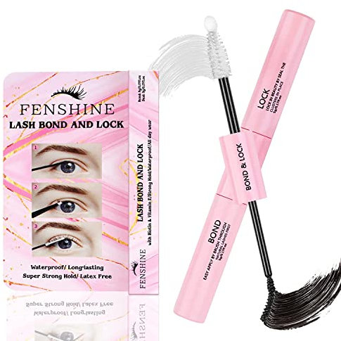 Lash Bond and Seal, colle pour cils en grappes pour extensions de cils individuelles, colle pour cils en grappes à très forte tenue, sans latex, colle pour mascara (5g, Lash Bond and Seal)