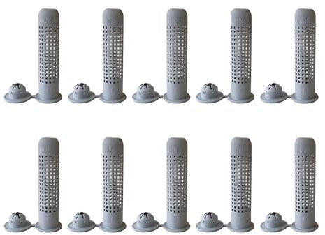 Isolbau Manicotto di ancoraggio 12 x 50 mm per aste di ancoraggio e bulloni M6-M8, da riempire con malta composita, 10 pezzi