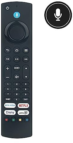 VINABTY Nuovo CT8566 CT-8566 Telecomando di Ricambio Per TCL 55CF630 139 cm e 50CF630 126 cm QLED TV, Per TOSHIBA 43UF3D63DAX Remote Controller