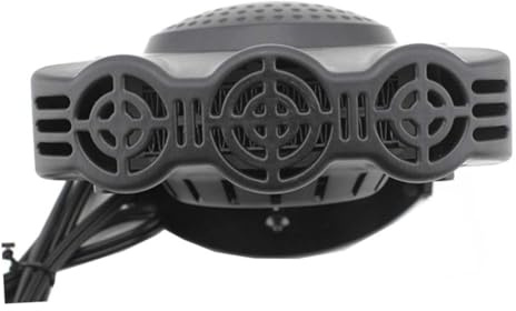 iplusmile Calentador De Coche Portátil Ventilador Calefactor Función Desempañador y Soporte Rotatorio Para Invierno y Verano