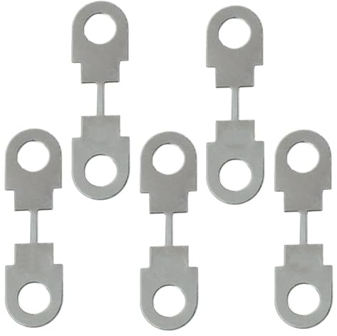 40A Delon Technology - Flat Strip Fuse TFS00, 5 Pack, 12x42mm / 0.47 x 1.65 Inch, max 32V