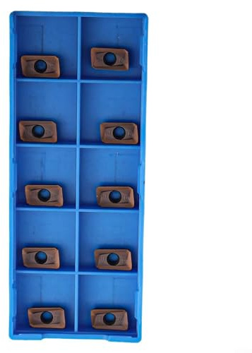 GLFLOW Insertos de carburo APMT1135PDER-M2, 10 piezas, para fresado de torno CNC, semiacabado y acabado